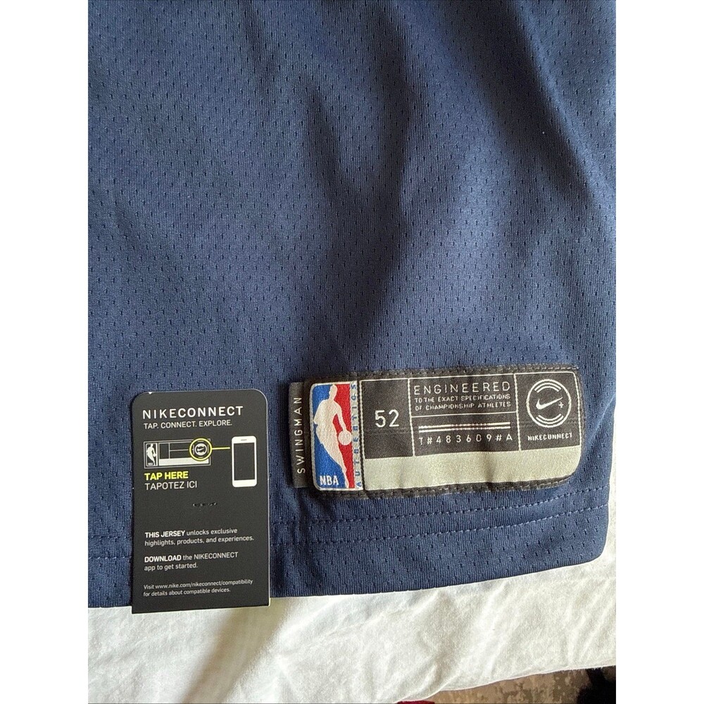 Men's Nike Donovan Mitchell #45 Utah Jazz 2020/21 Swingman Icon Jersey Sz 52 NWT - Picture 3 of 6